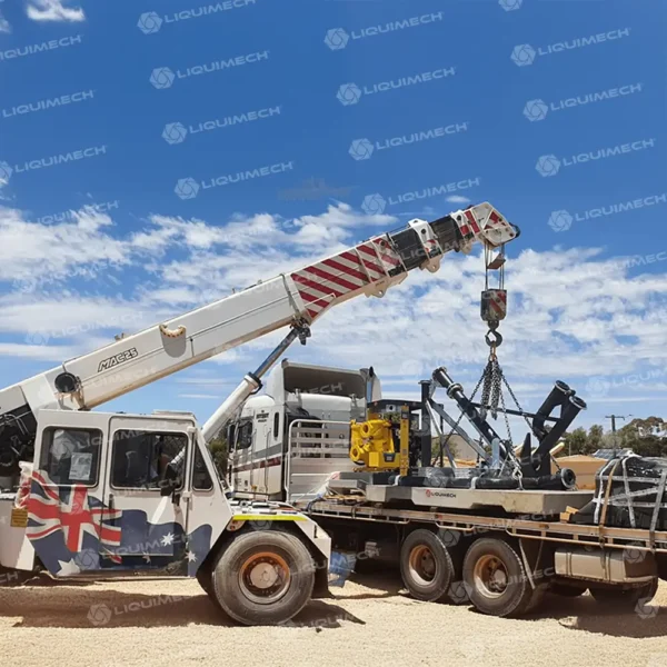 Liquimech robust movable cyclone rated standpipe engineered for long-term durability and mobility