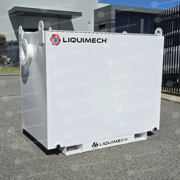 Liquimech sediment tank designed for effective solids separation in water treatment systems.
