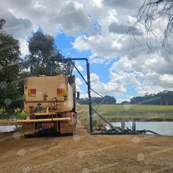 Liquimech standpipe system for reliable water access and truck filling