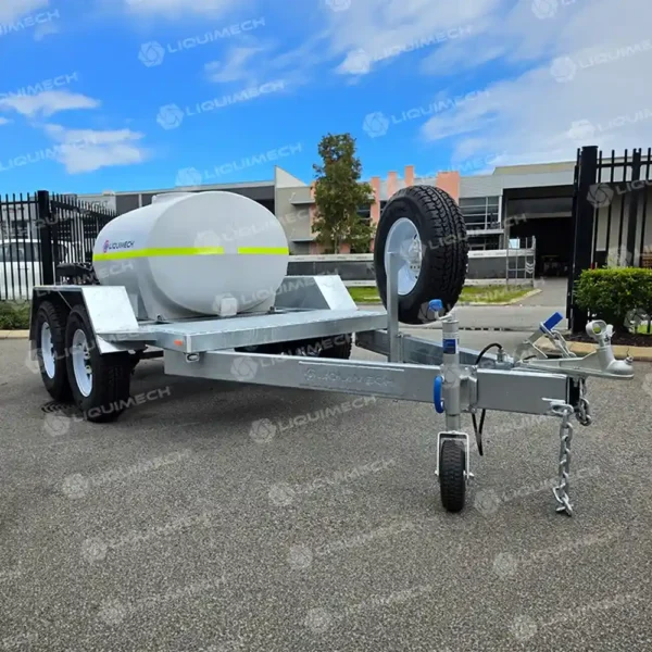 Liquimech trailer-mounted mine-spec pressure washer for industrial washdown