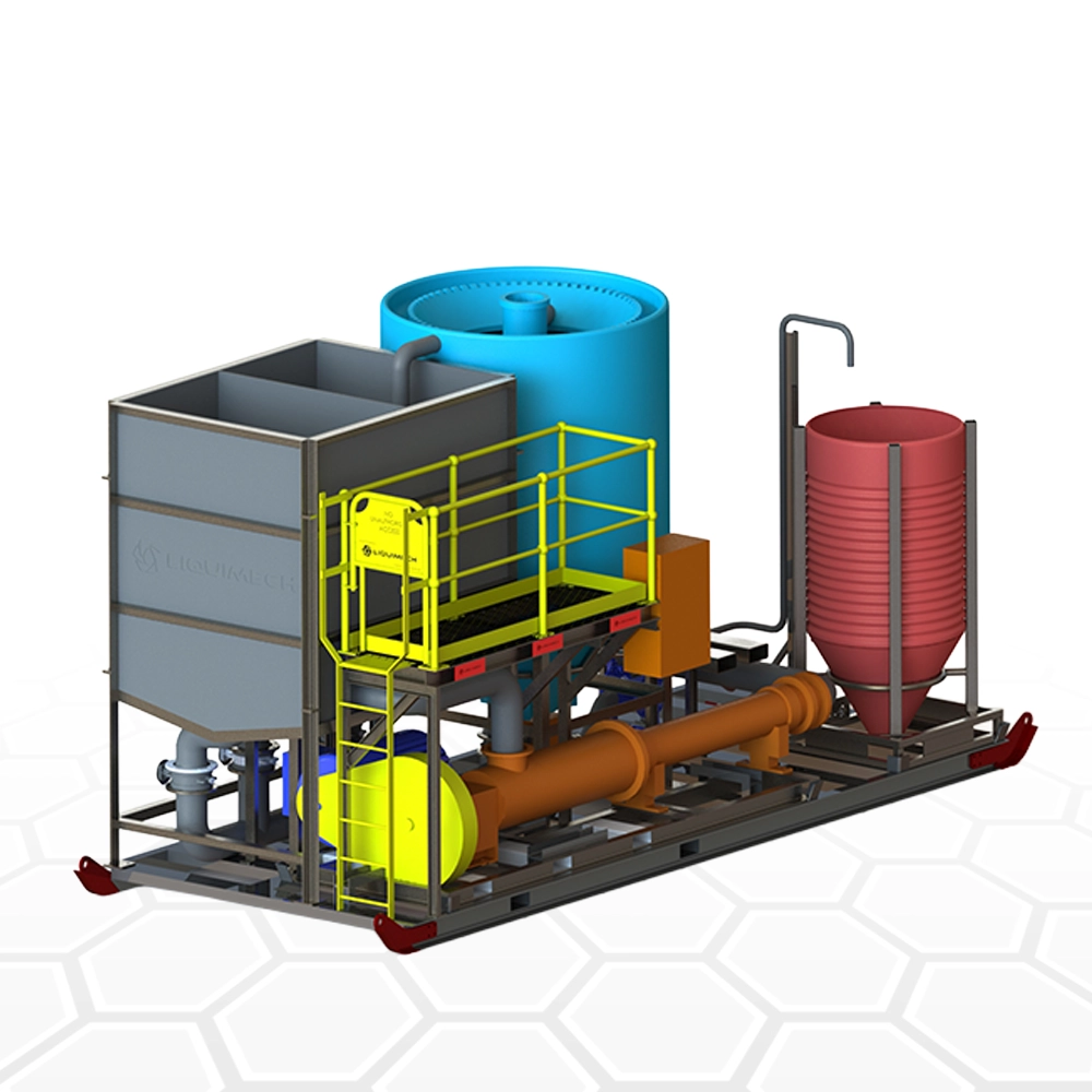 Liquimech underground dewatering system for mining and construction water management