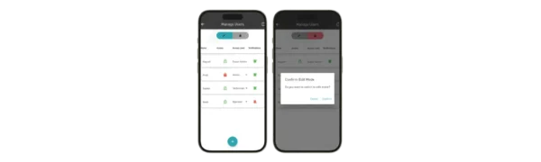 Mobile dashboard interface for Liquimech mining pump in Australia