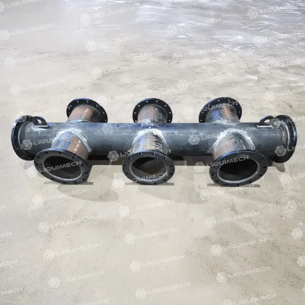 Pipe manifold in Australia offering flexible configuration options for custom industrial and commercial systems by Liquimech