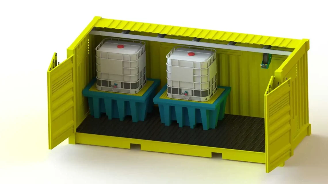 Chemical and Dangerous Goods Storage Containers in Australia | Liquimech