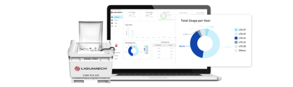 Remote monitoring system for diesel fuel storage tanks ensuring real-time fuel level tracking