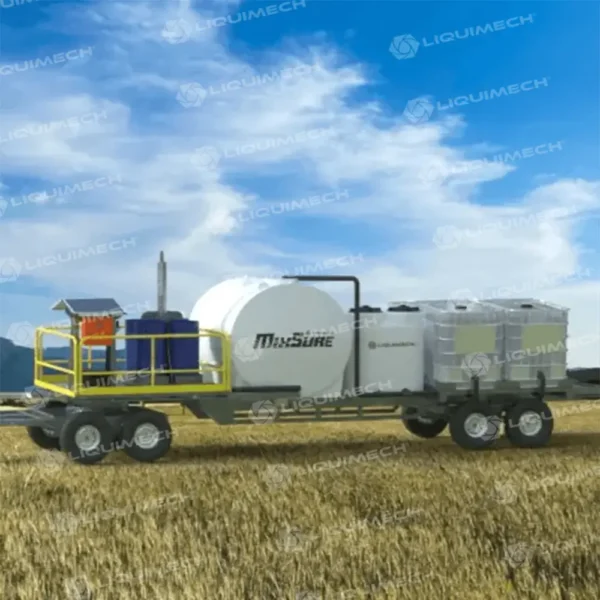 Safe and efficient chemical handling with the MIXSure automated chemical mixing tank for critical applications