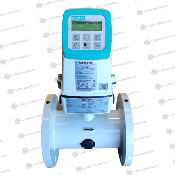 Siemens MAG 6000 electromagnetic flow meter with IP67NEMA 4X6 polyamide enclosure & integrated sun cover