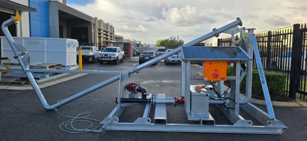 Smart automated misting for dust control with pressurised pumps and engineered nozzles