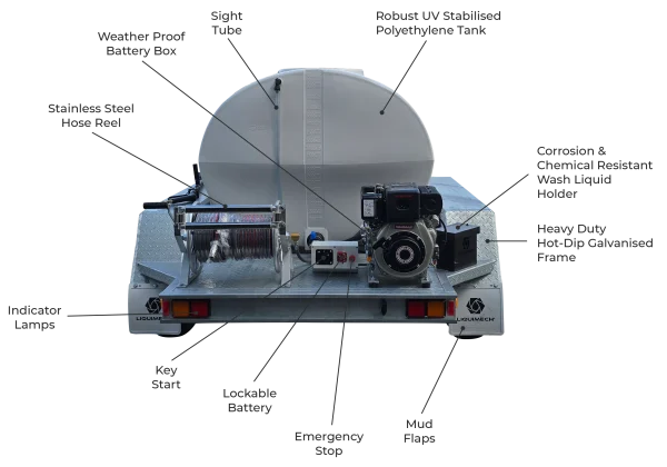 Trailer Pressure Washer Parts